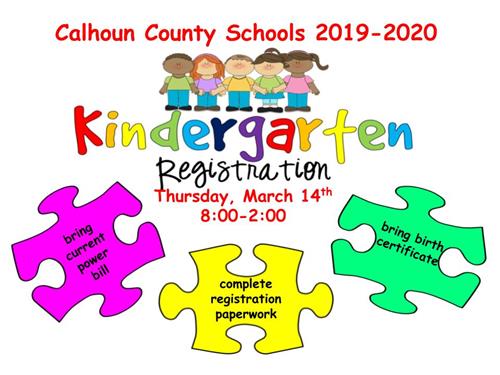 Kindergarten Registration Flyer 